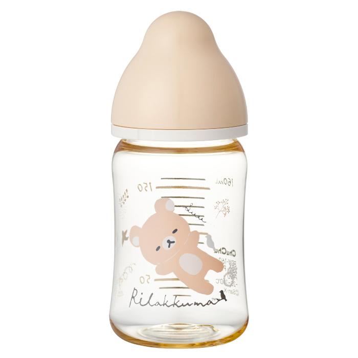 ミルク　50 マルチフィット広口タイプ哺乳びん リラックマ