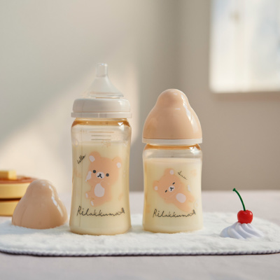 チュチュ リラックマ マルチフィット 広口タイプ プラスチック製哺乳